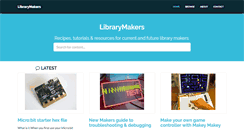 Desktop Screenshot of librarymakers.net